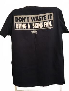 Anti- Washington Redskins Men's Smack Talkin the talk - T-Shirt - Medium  NFL